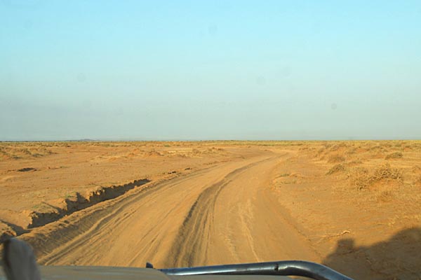 ソマリア辺境の道
